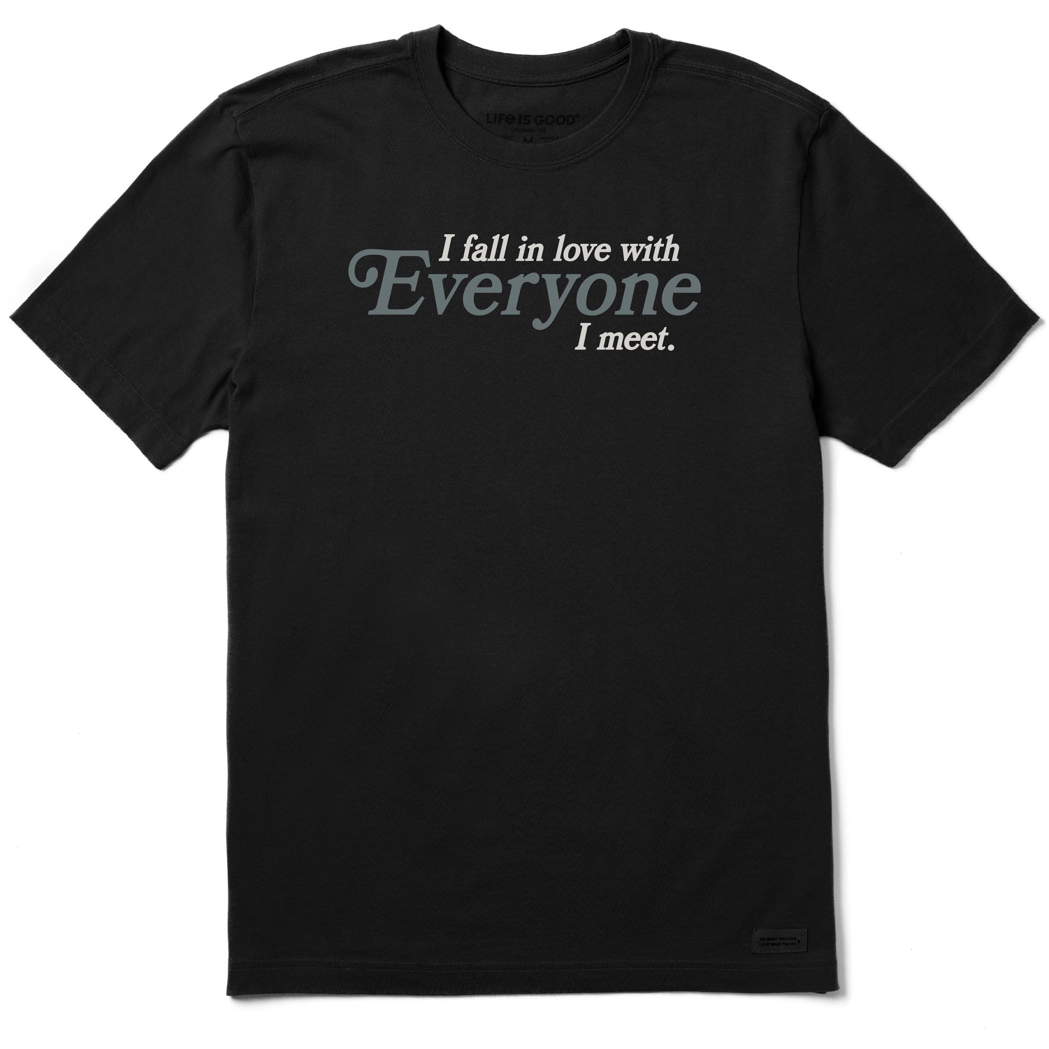 Men's Fall in Love with Everyone Short Sleeve Tee