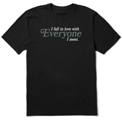 Men's Fall in Love with Everyone Short Sleeve Tee