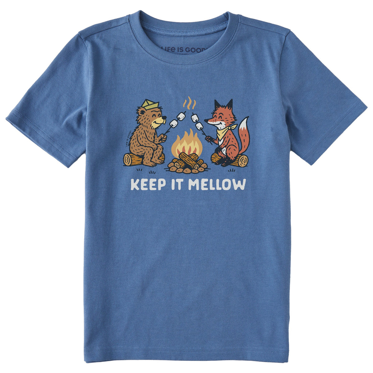 Kids Keep it Mellow Short Sleeve Crusher Tee