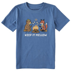 Kids Keep it Mellow Short Sleeve Crusher Tee