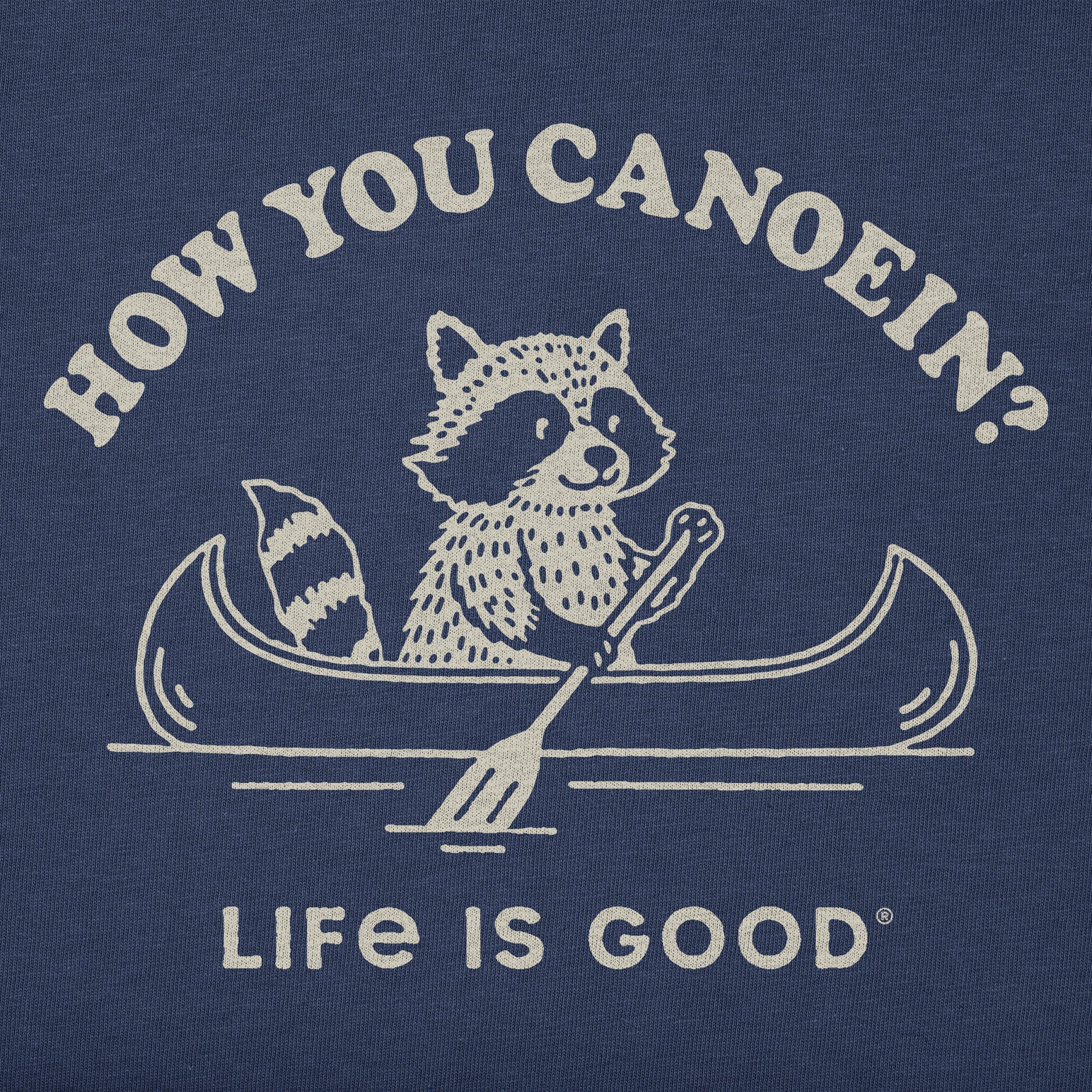 Kids How You Canoein Short Sleeve Crusher Tee