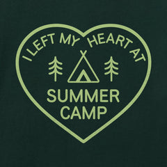 Kids Left My Heart at Summer Camp Short Sleeve Crusher Tee