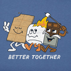 Kids Better Together Smores Short Sleeve Crusher Tee