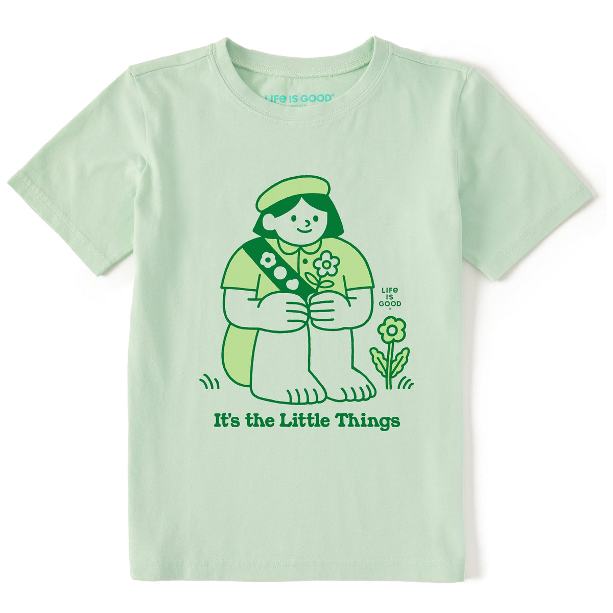 Kids It's the Little Things Scout Short Sleeve Crusher Tee