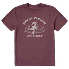 Men's How You Canoein Short Sleeve Crusher Tee