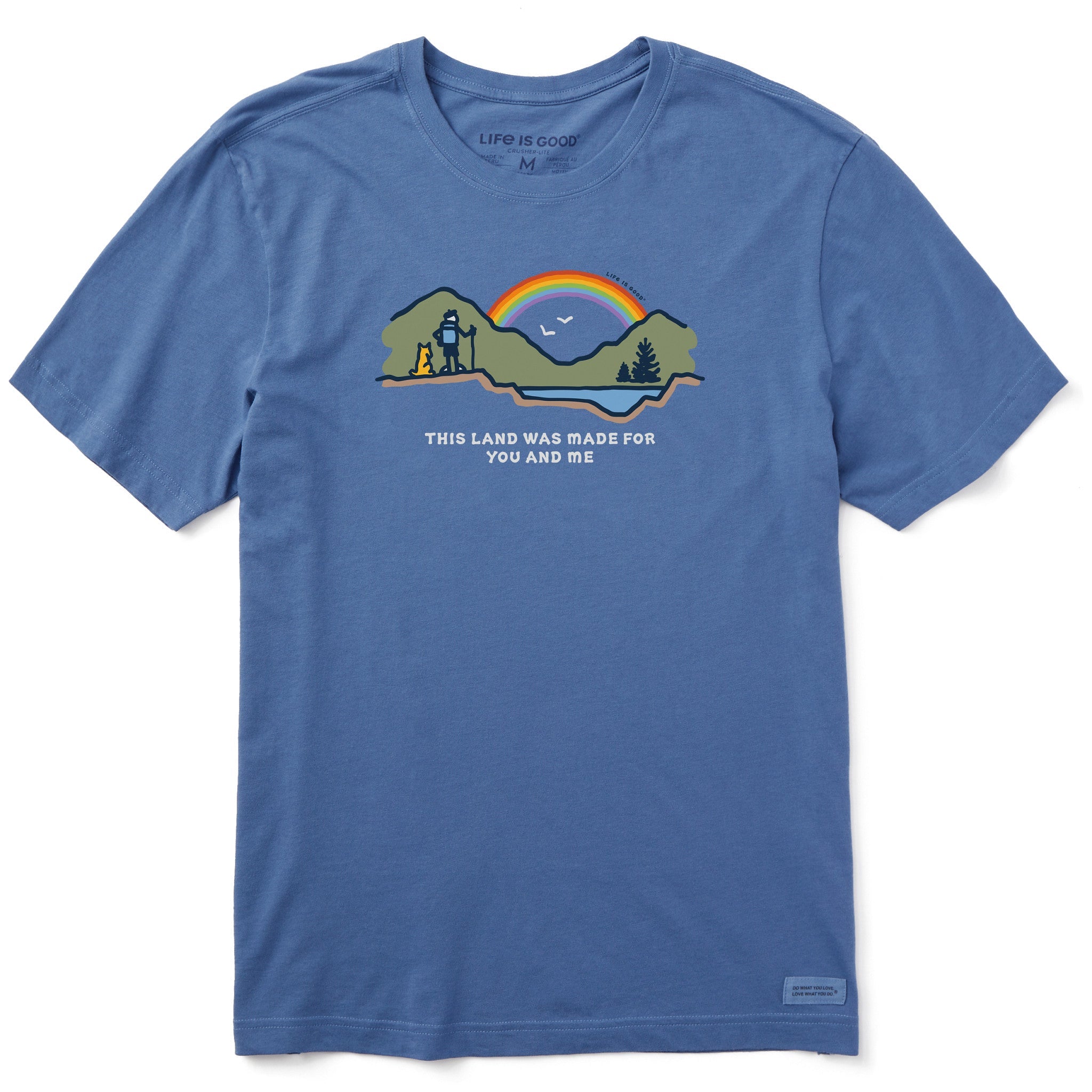 Men's This Land Was Made For You and Me Short Sleeve Tee