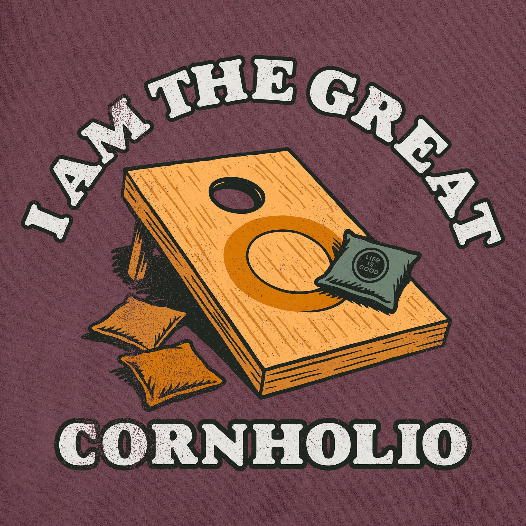 Men's I Am the Great Cornholio Short Sleeve Crusher Tee