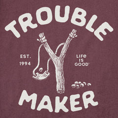 Men's Trouble Maker Short Sleeve Crusher Tee
