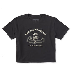 Women's How You Canoein Short Sleeve Crusher Boxy Tee