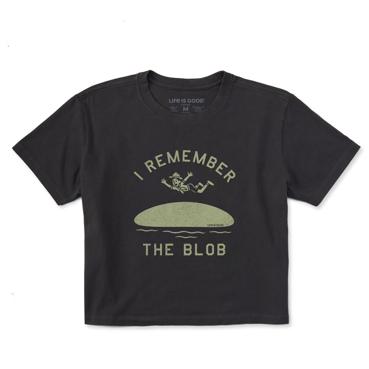 Women's I Remember the Blob Short Sleeve Crusher Boxy Tee