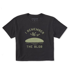 Women's I Remember the Blob Short Sleeve Crusher Boxy Tee