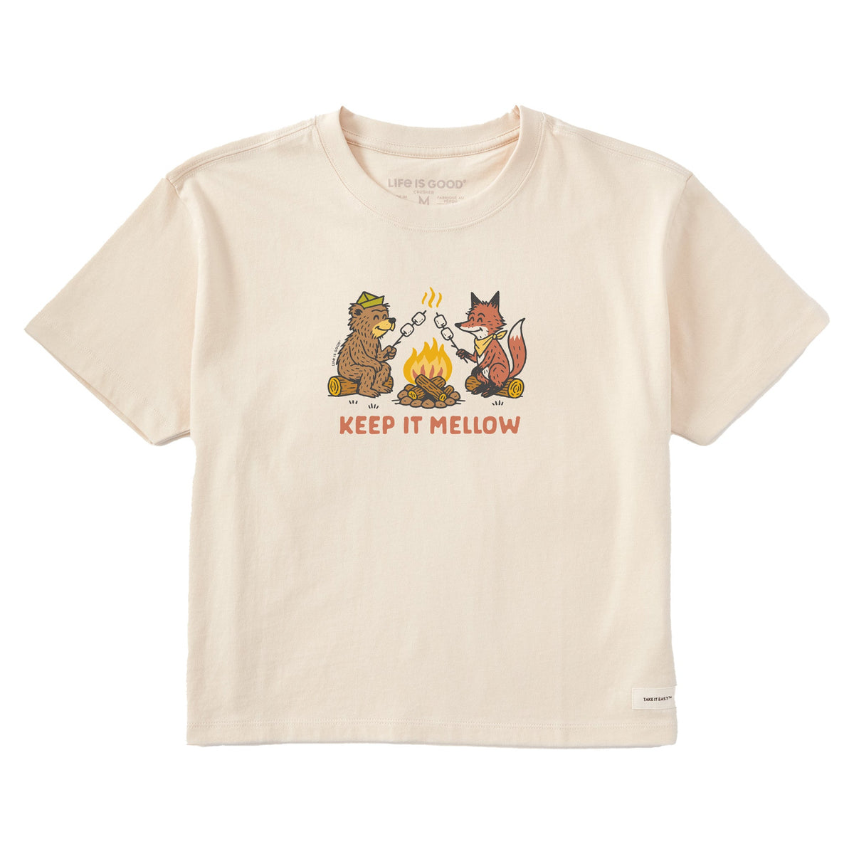 Women's Keep it Mellow Short Sleeve Crusher Boxy Tee