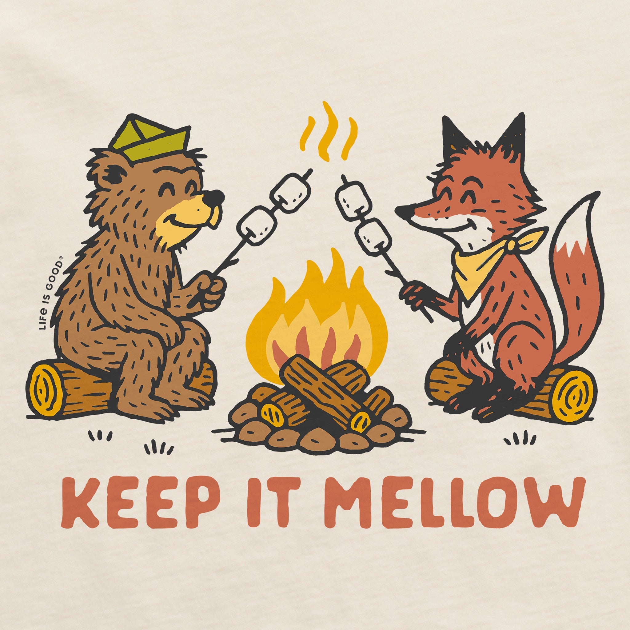 Women's Keep it Mellow Short Sleeve Crusher Boxy Tee