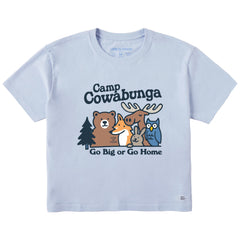 Women's Camp Cowabunga Short Sleeve Crusher Boxy Tee