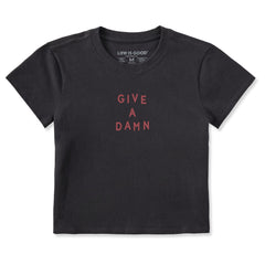 Women's Give a Damn Crusher-LITE Shrunken Tee