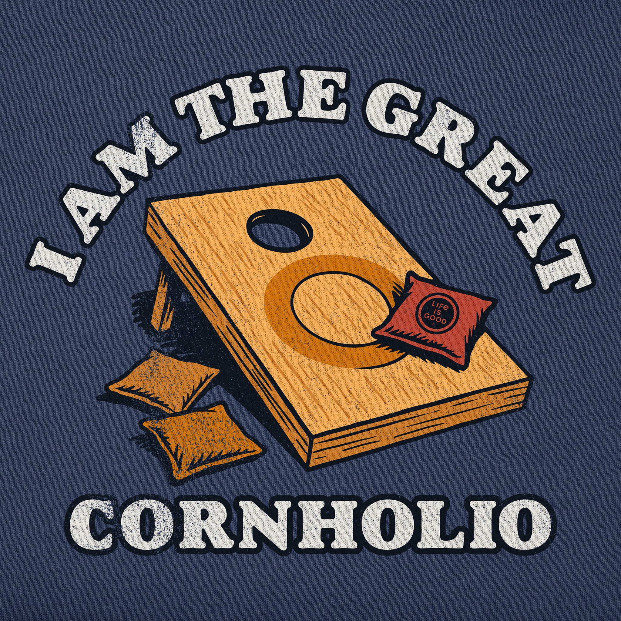 Women's I Am the Great Cornholio Short Sleeve Crusher Boxy Tee