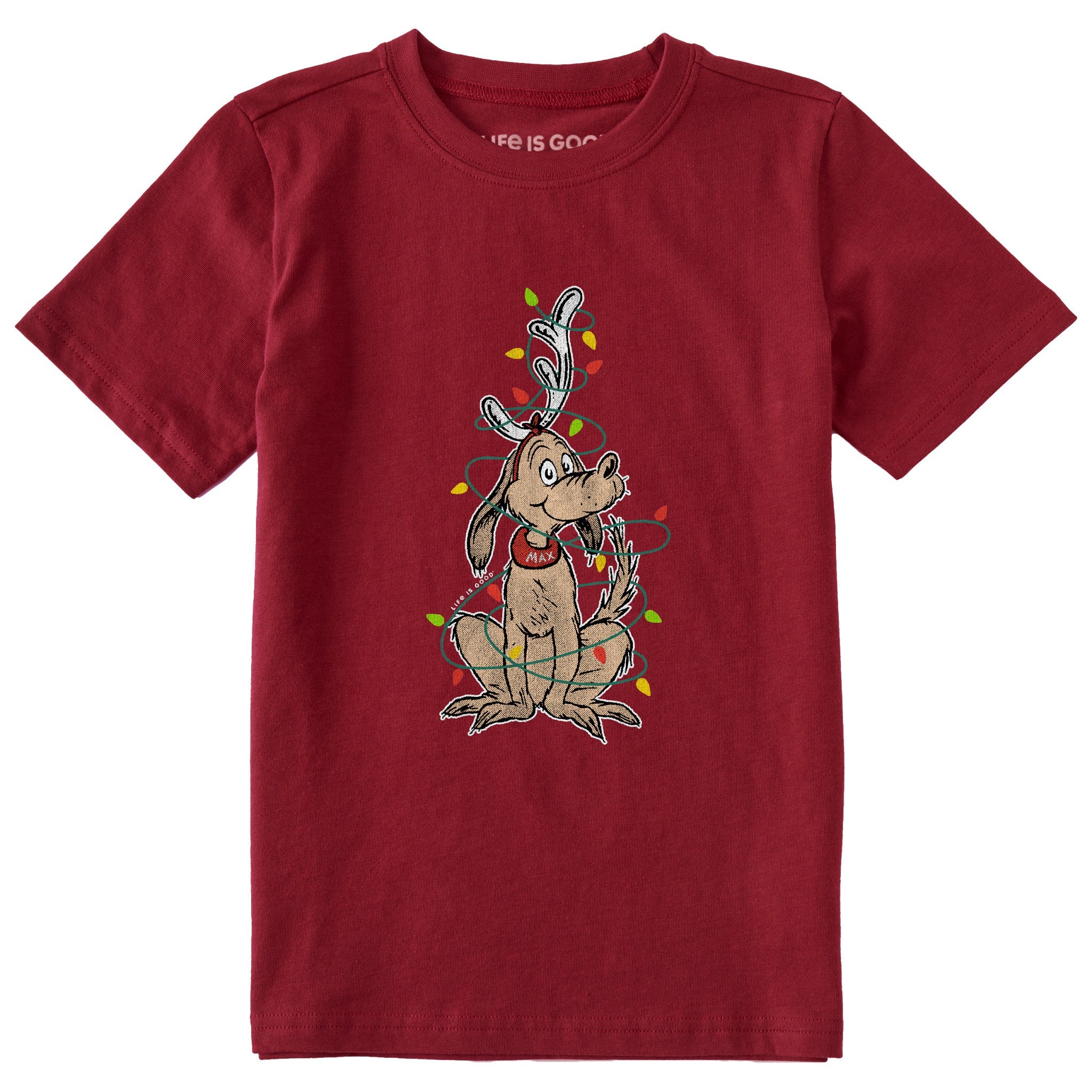 Kids Max Lights Short Sleeve Crusher Tee
