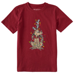 Kids Max Lights Short Sleeve Crusher Tee