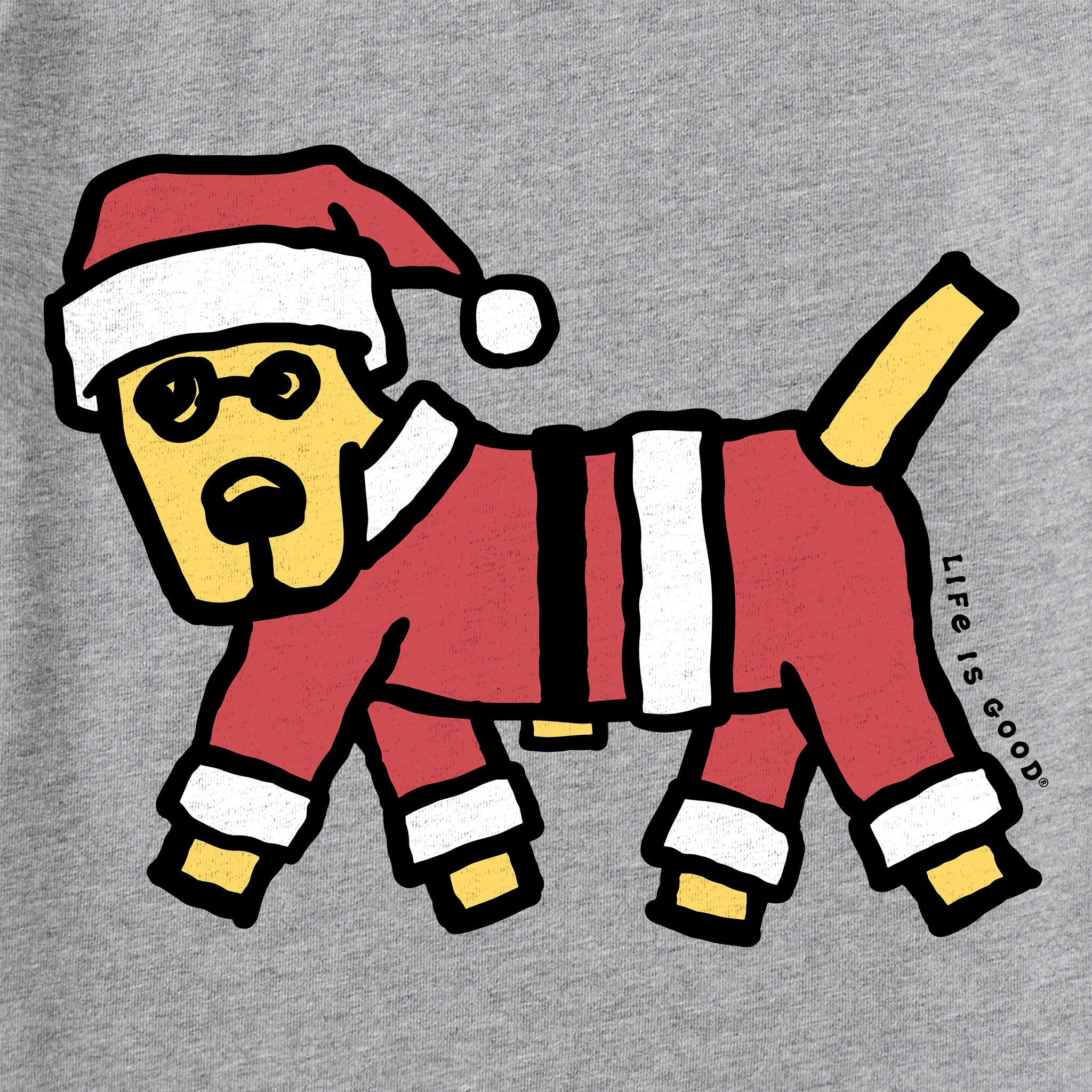 Kids Rocket Santa Suit Short Sleeve Crusher Tee