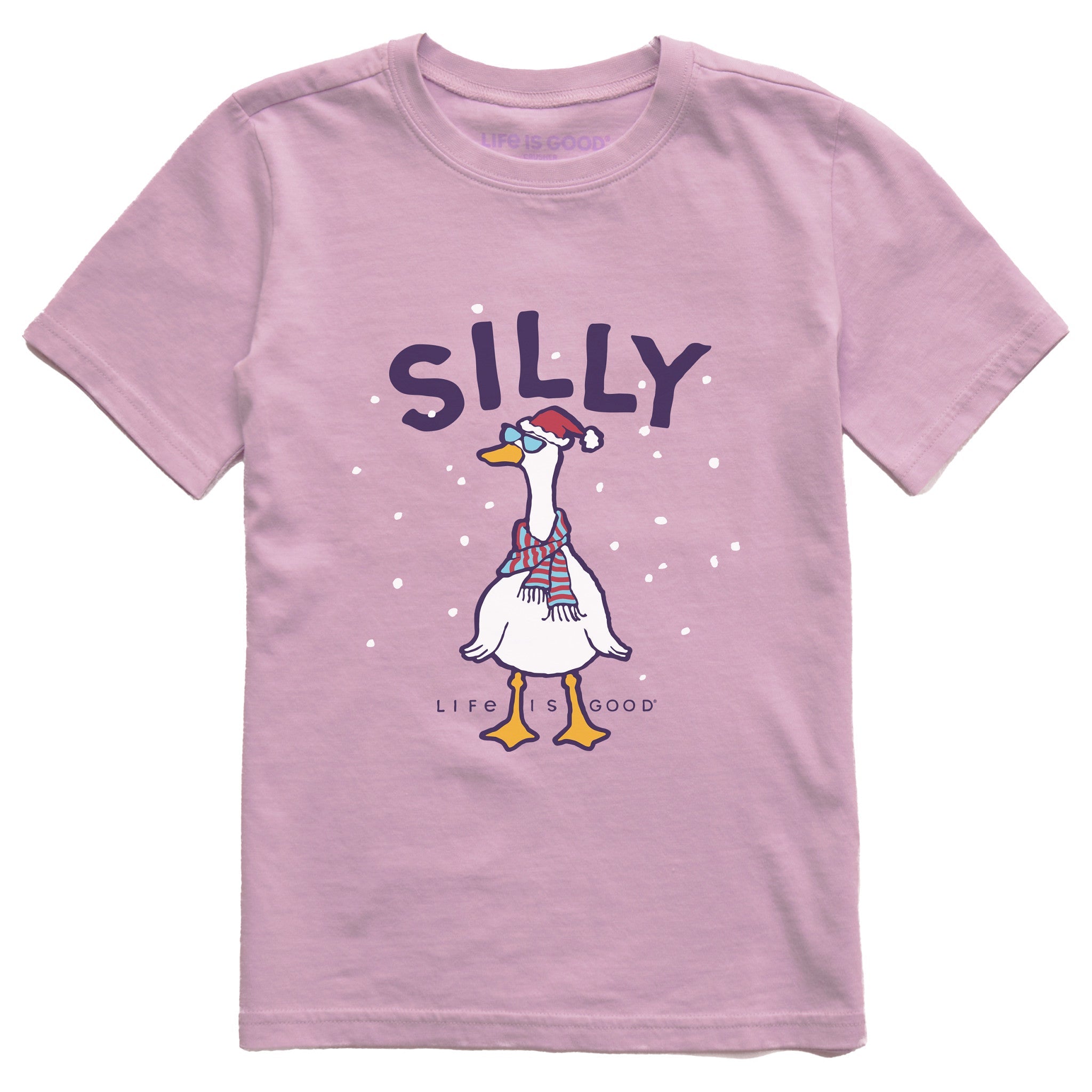 Kids Silly Goose Snow Short Sleeve Crusher Tee