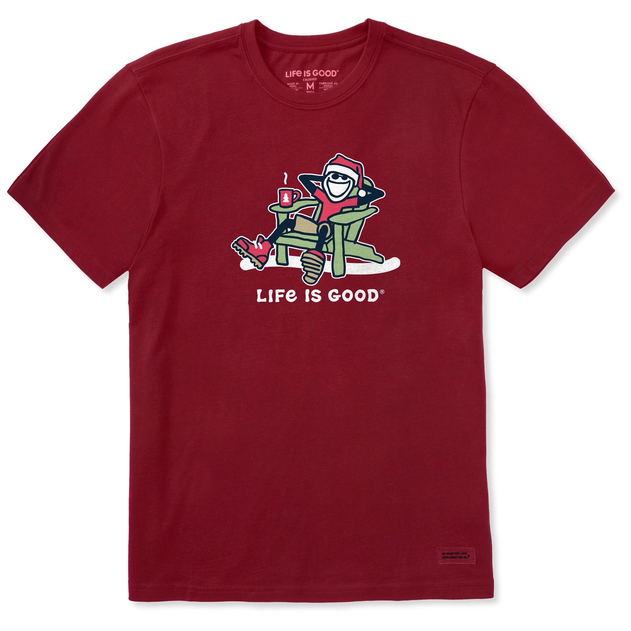 Men's Santa Jake Adirondack Short Sleeve Crusher Tee