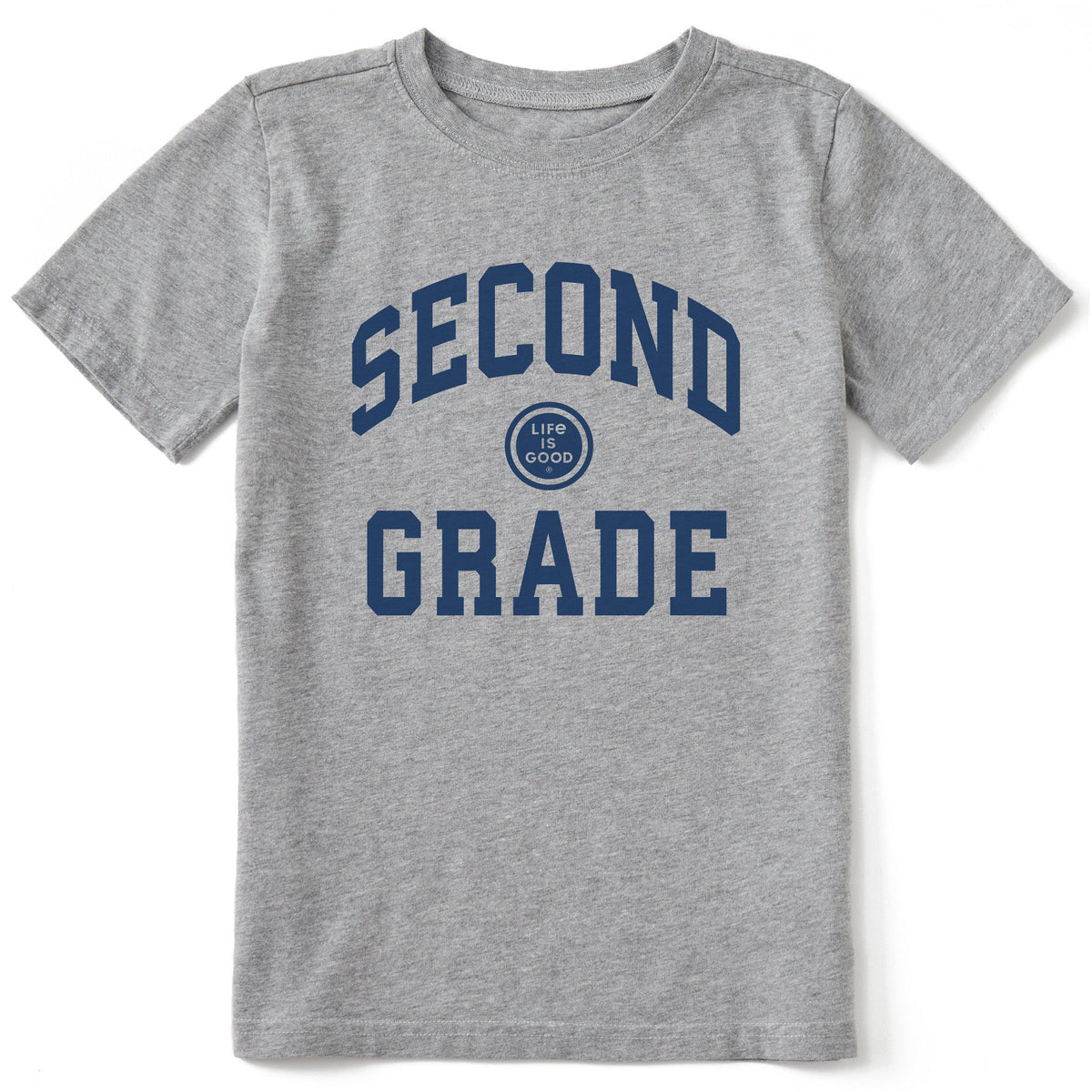 Kids Second Grade Short Sleeve Crusher Tee