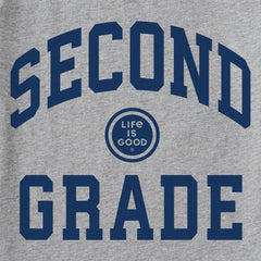 Kids Second Grade Short Sleeve Crusher Tee