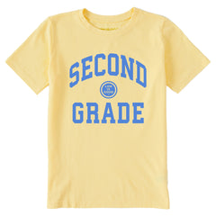 Kids Second Grade Short Sleeve Crusher Tee