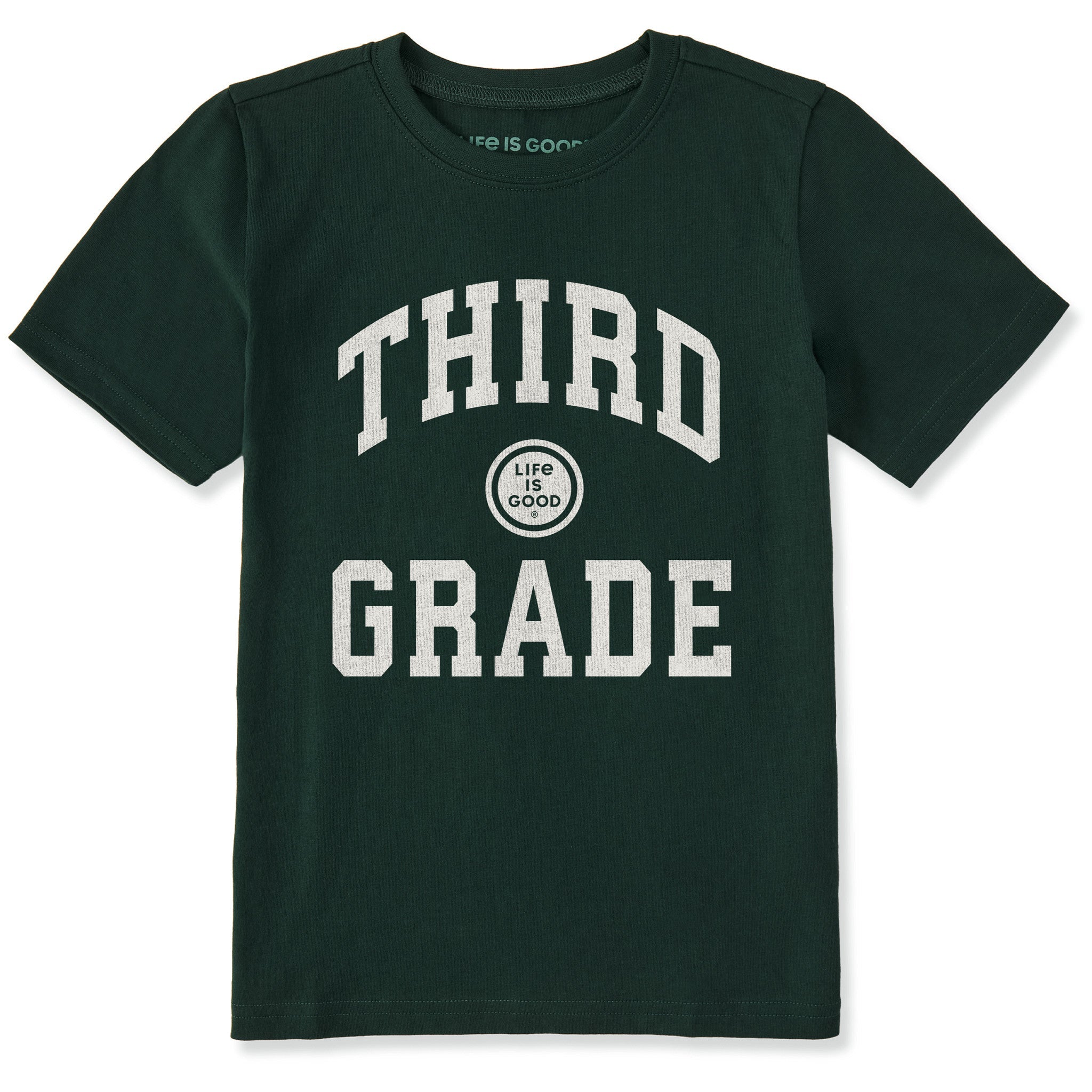 Kids Third Grade Short Sleeve Crusher Tee
