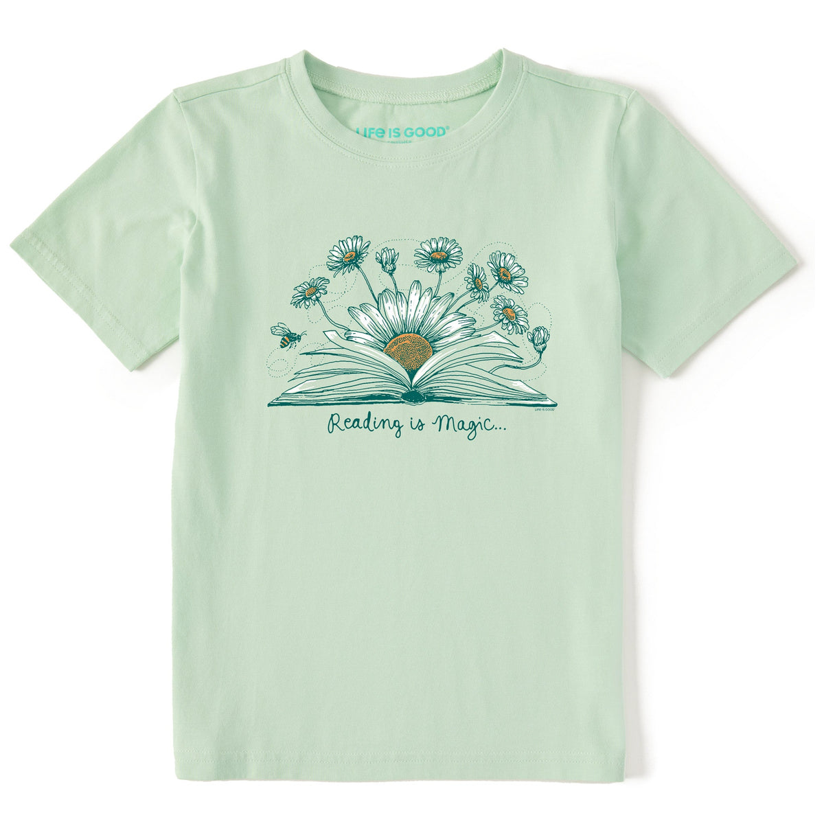 Kids Reading is Magic Short Sleeve Crusher Tee