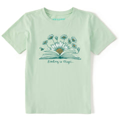 Kids Reading is Magic Short Sleeve Crusher Tee