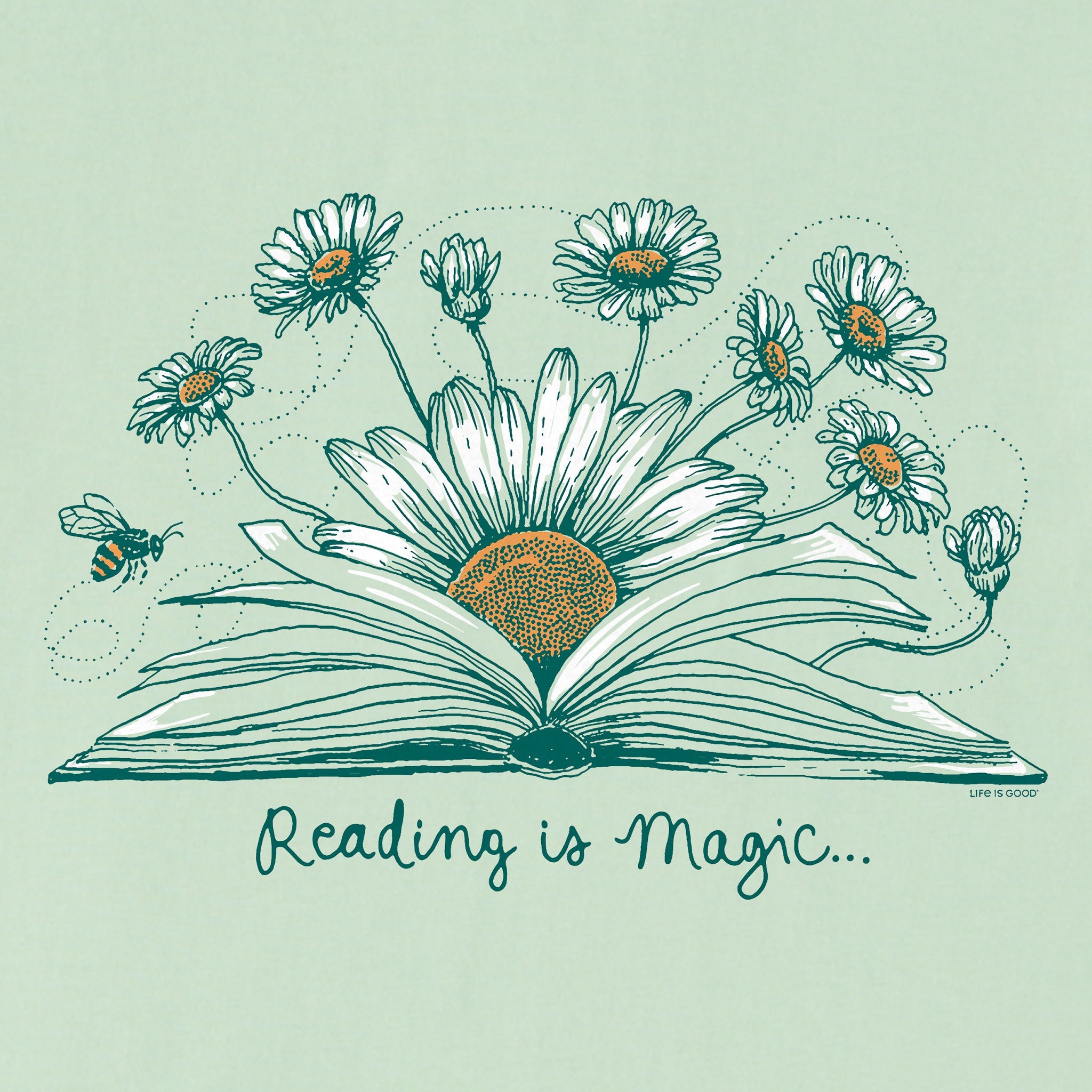 Kids Reading is Magic Short Sleeve Crusher Tee