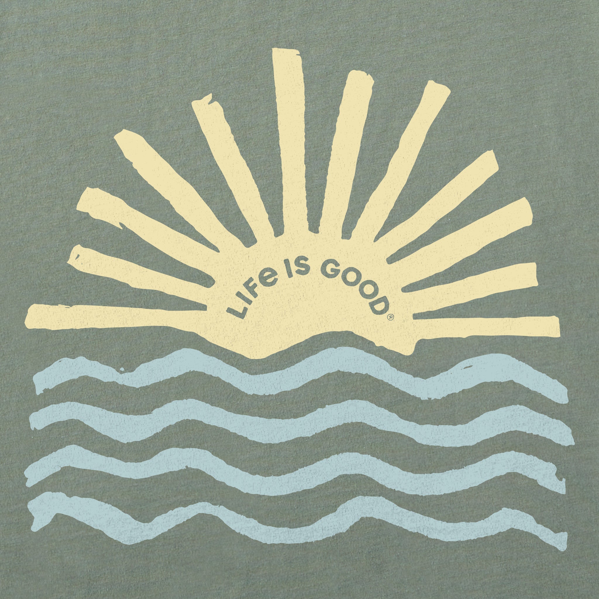 Men's Sunny Waves Short Sleeve Tee