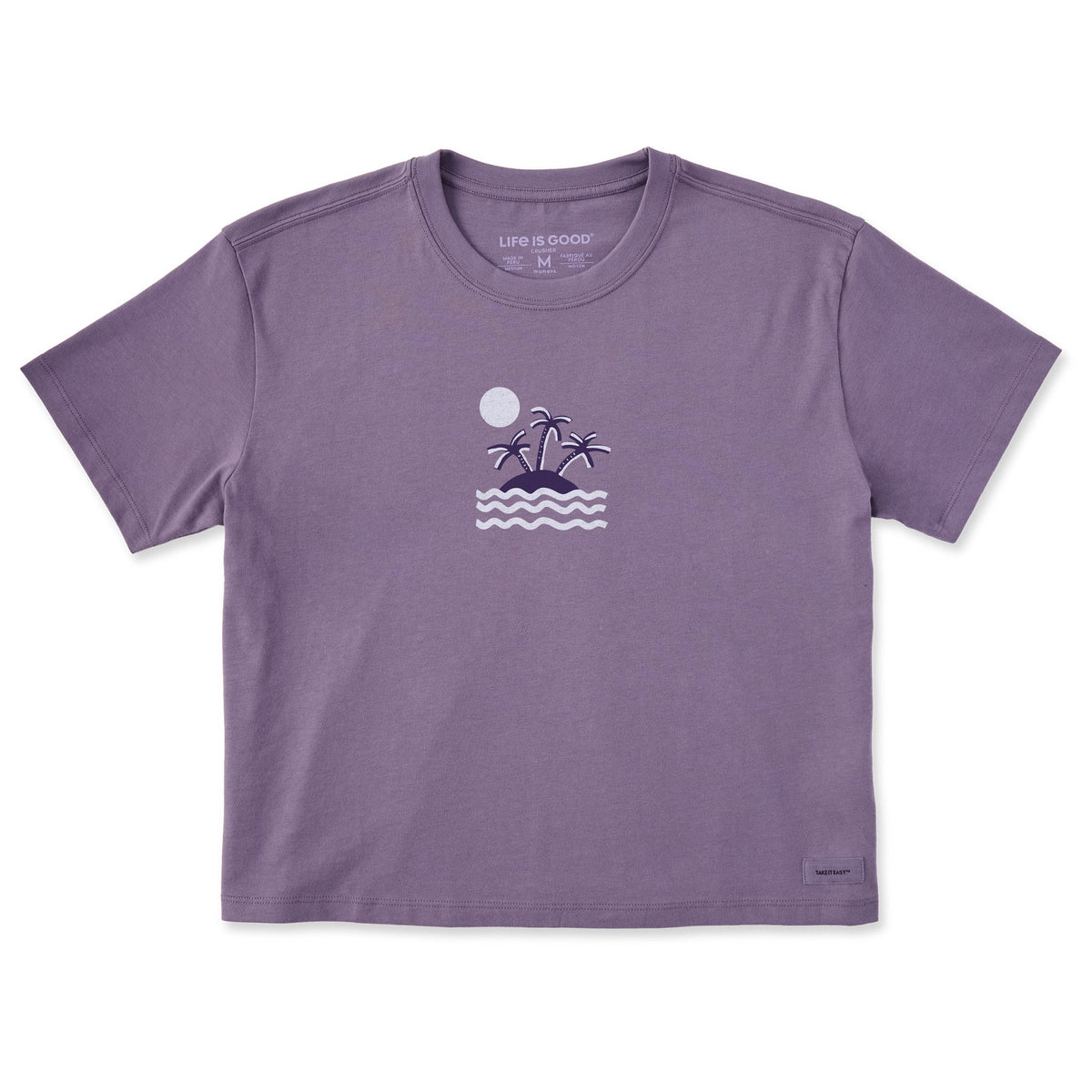 Women's Desert Island Short Sleeve Crusher Boxy Tee