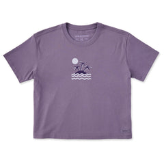 Women's Desert Island Short Sleeve Crusher Boxy Tee