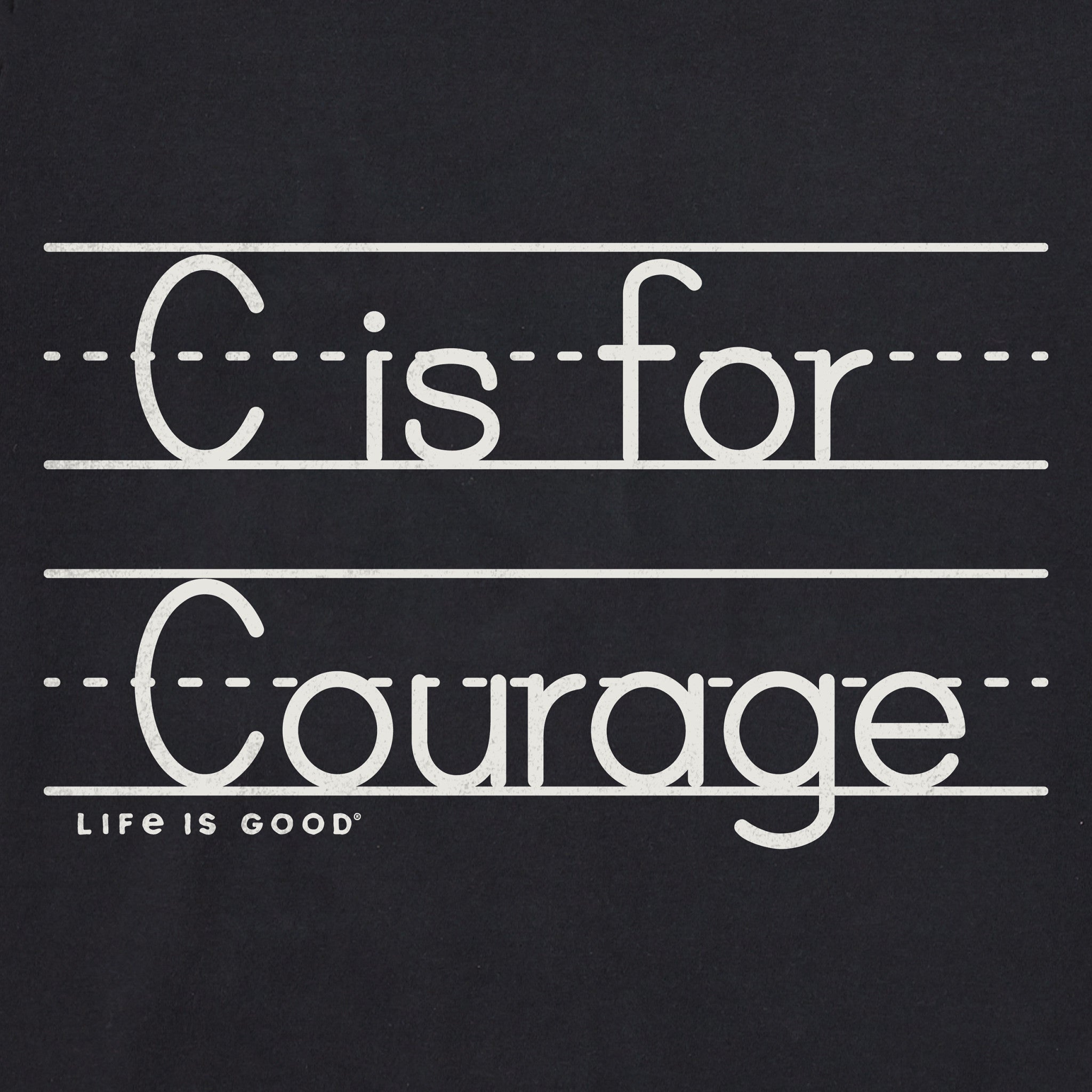 Women's C is for Courage Short Sleeve Tee
