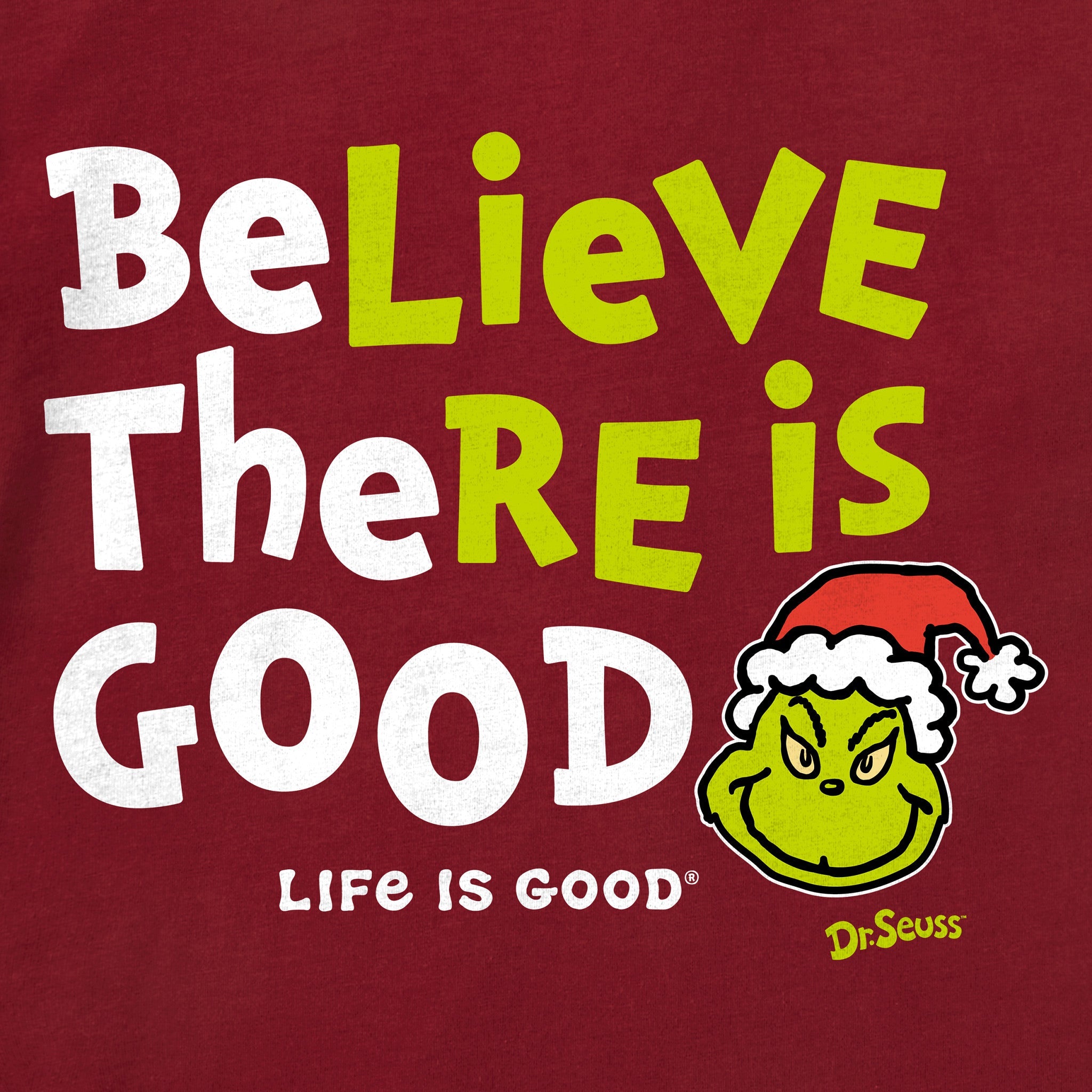 Men's Be The Good Grinch Long Sleeve Crusher Tee