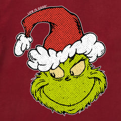 Men's Pop Art Grinch Long Sleeve Crusher Tee