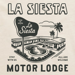 Women's La Siesta Motor Lodge Short Sleeve Crusher Boxy Tee