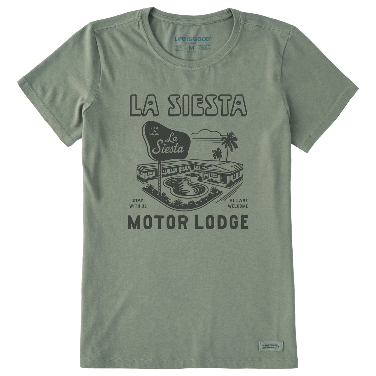 Women's La Siesta Motor Lodge Short Sleeve Crusher Tee