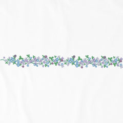 Women's Clover Wildflowers Long Sleeve Crusher Tee