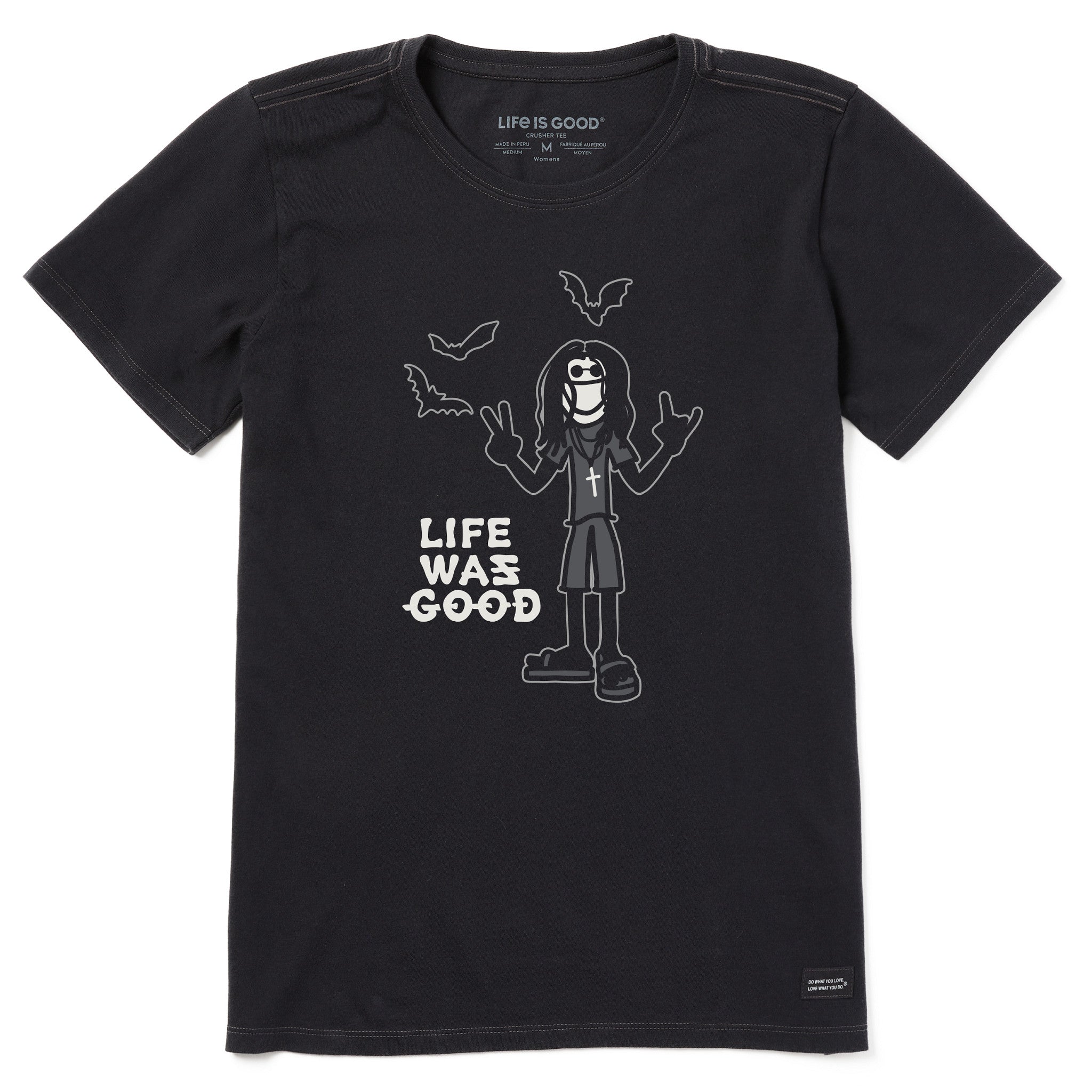 Women's Heavy Metal Life Was Good Short Sleeve Tee