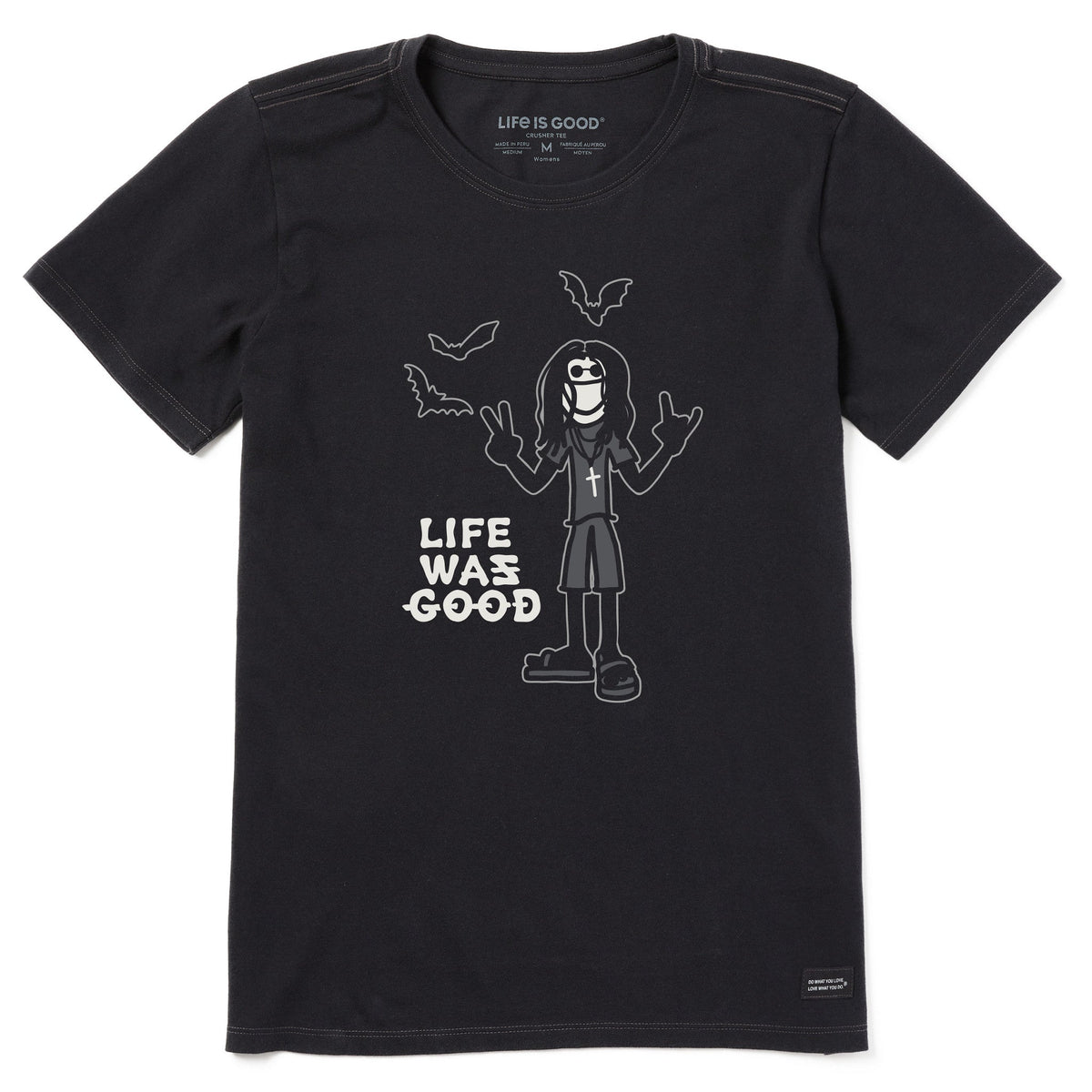 Women's Heavy Metal Life Was Good Short Sleeve Tee