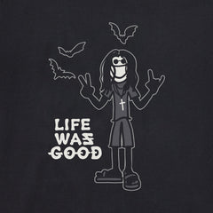 Women's Heavy Metal Life Was Good Short Sleeve Tee