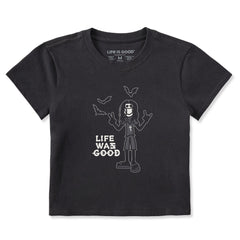 Women's Heavy Metal Life Was Good Crusher-LITE Shrunken Tee