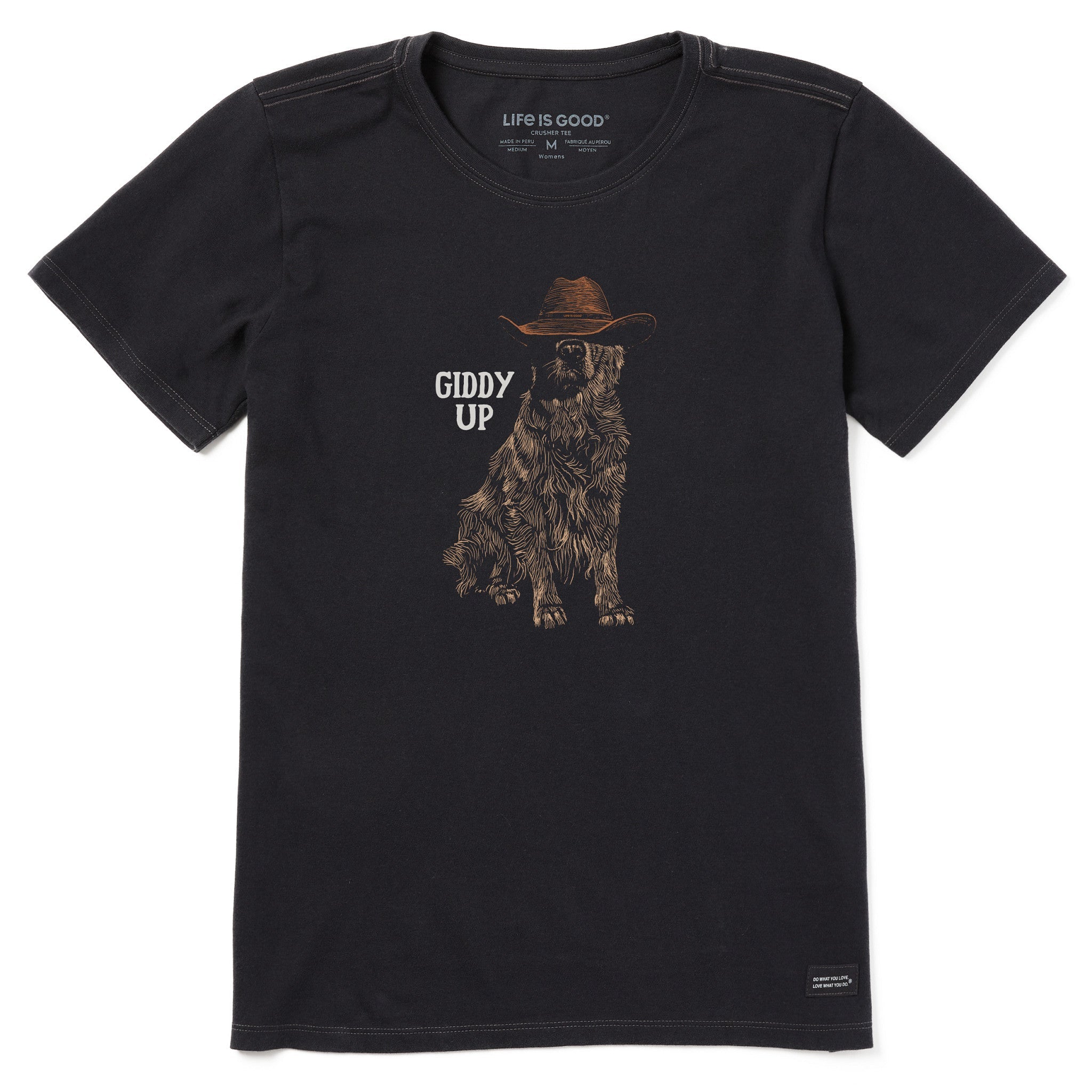 Women's Giddy Up Golden Short Sleeve Tee