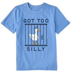 Kids Got Too Silly Short Sleeve Crusher Tee