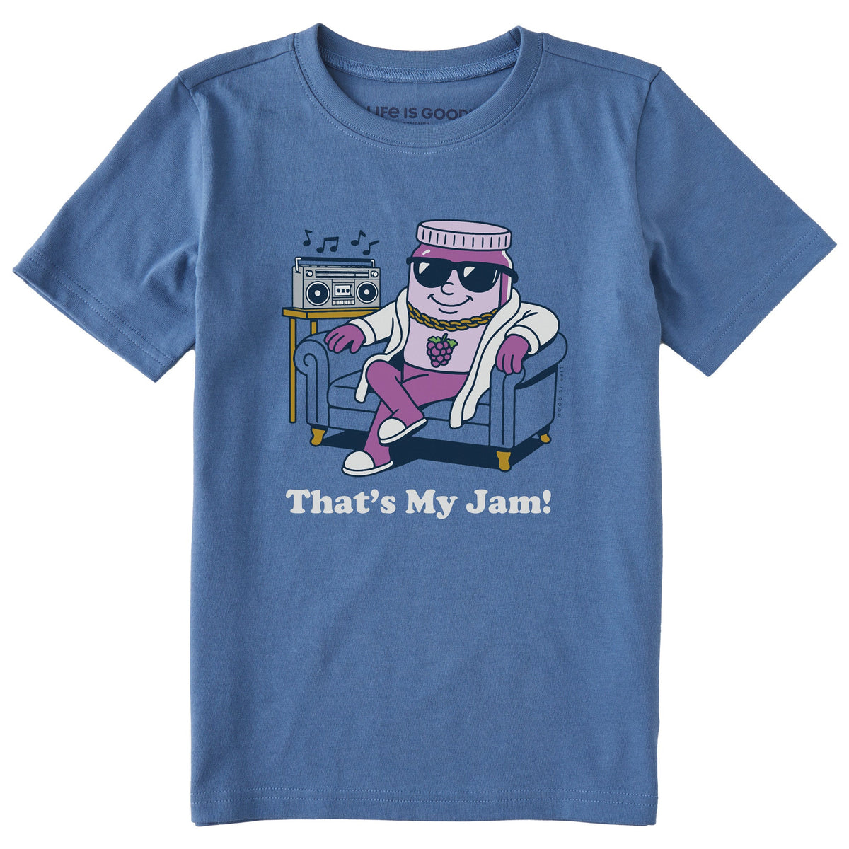 Kids That's My Jam Short Sleeve Crusher Tee