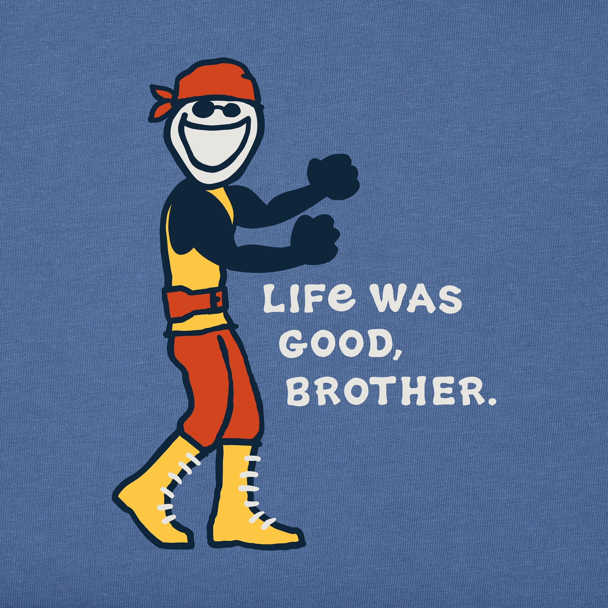 Kids Life Was Good, Brother Short Sleeve Crusher Tee