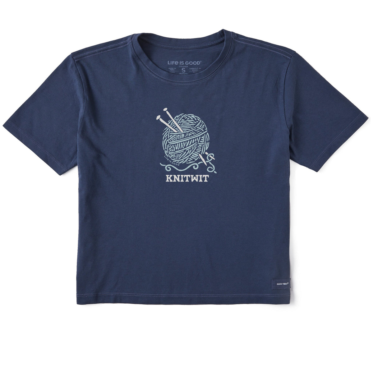 Women's Knitwit Short Sleeve Crusher Boxy Tee